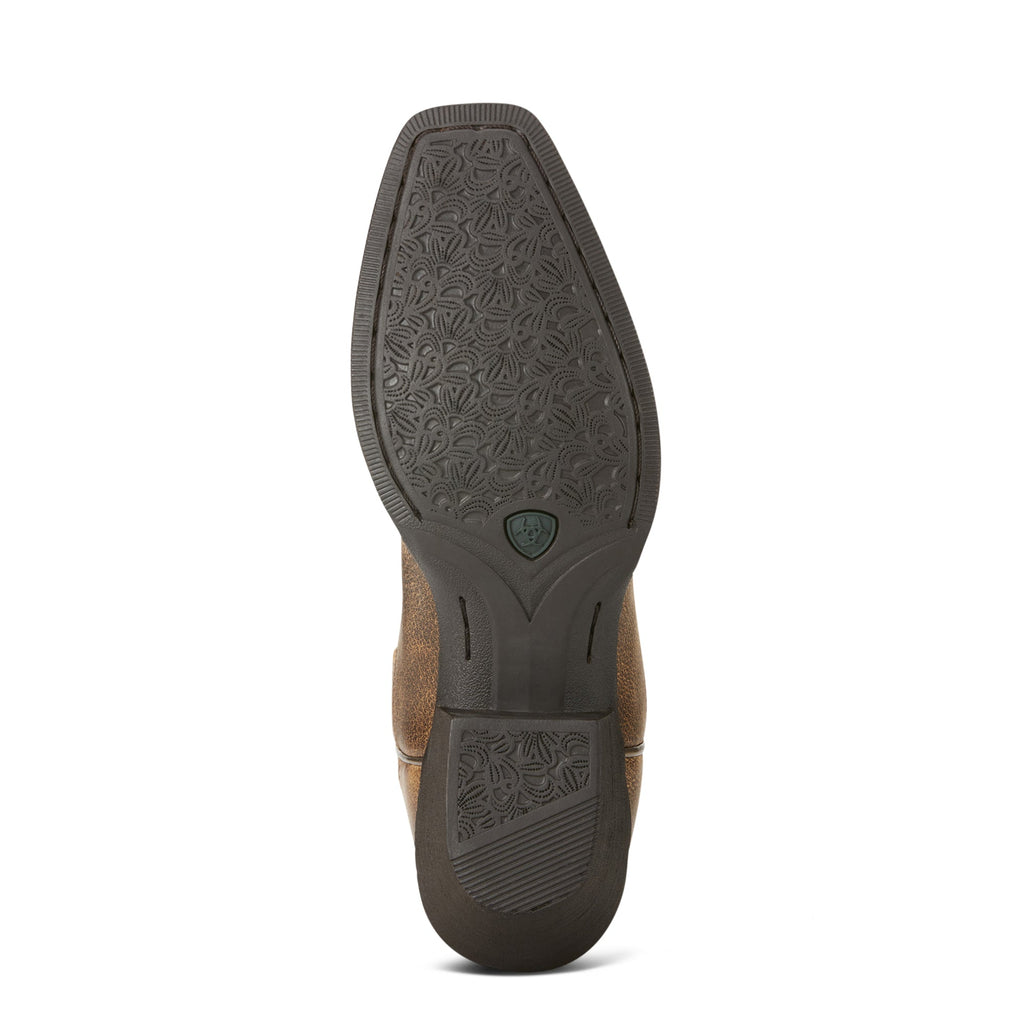 WMS Round Up Square Toe Western Boot