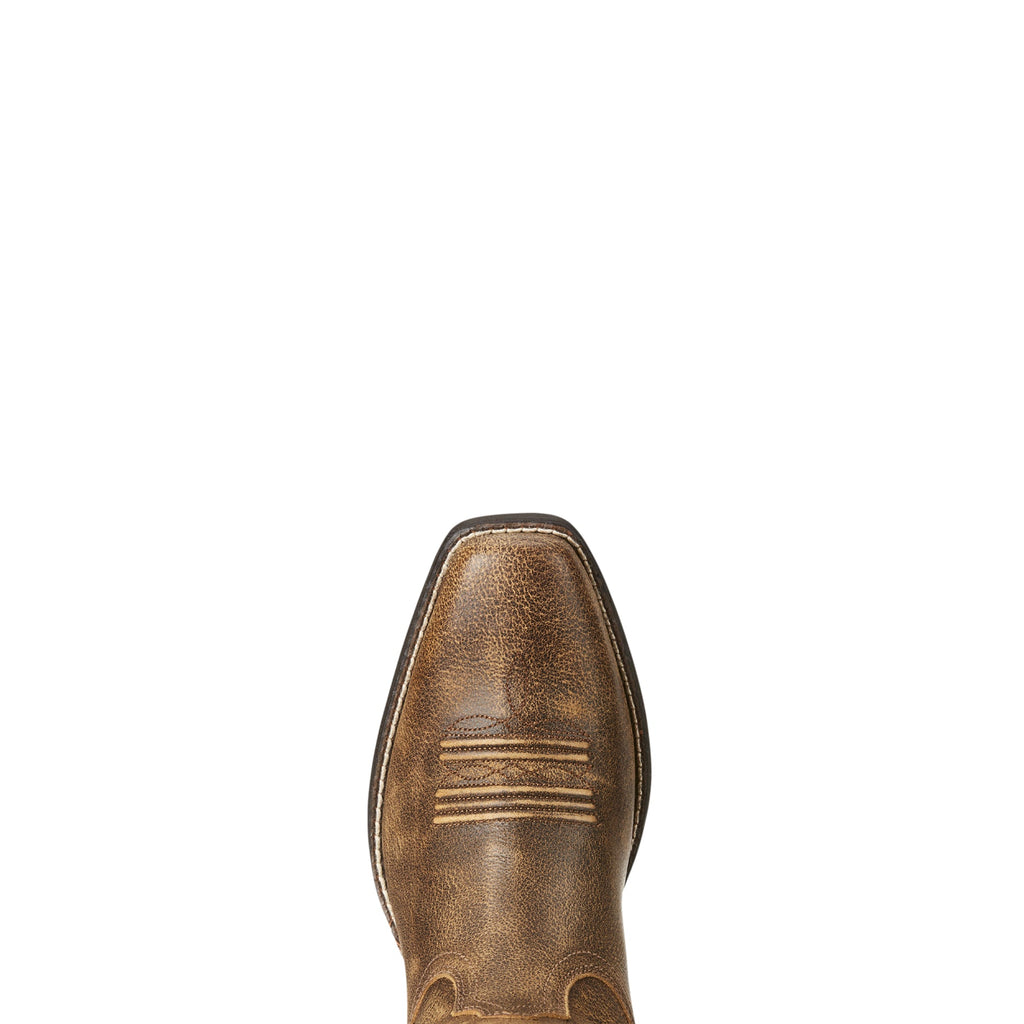 WMS Round Up Square Toe Western Boot