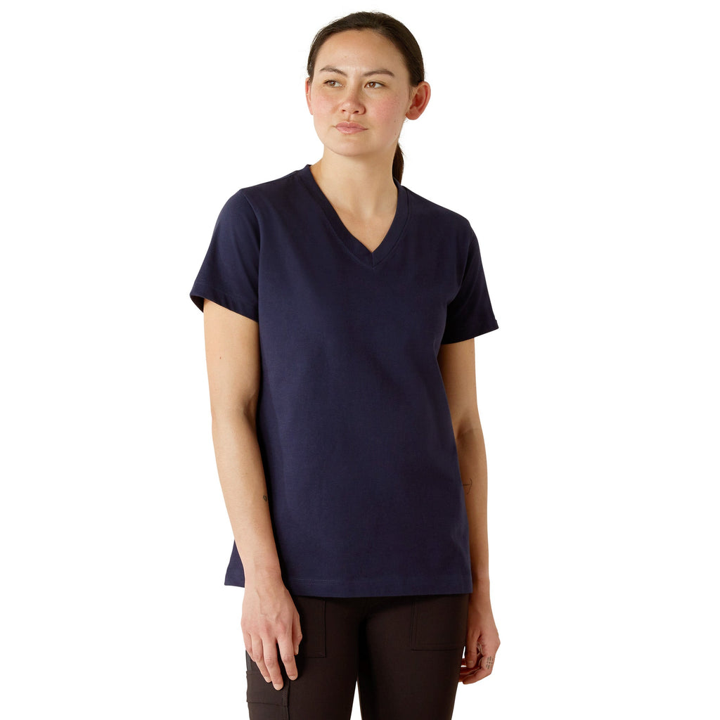 WMS Rebar Cotton Strong Standard V-Neck T-Shirt
