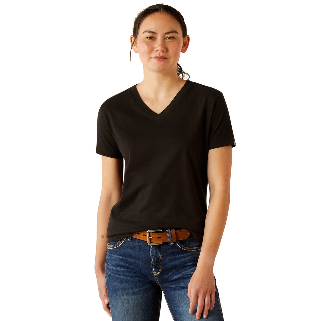 WMS Rebar Cotton Strong Standard V-Neck T-Shirt