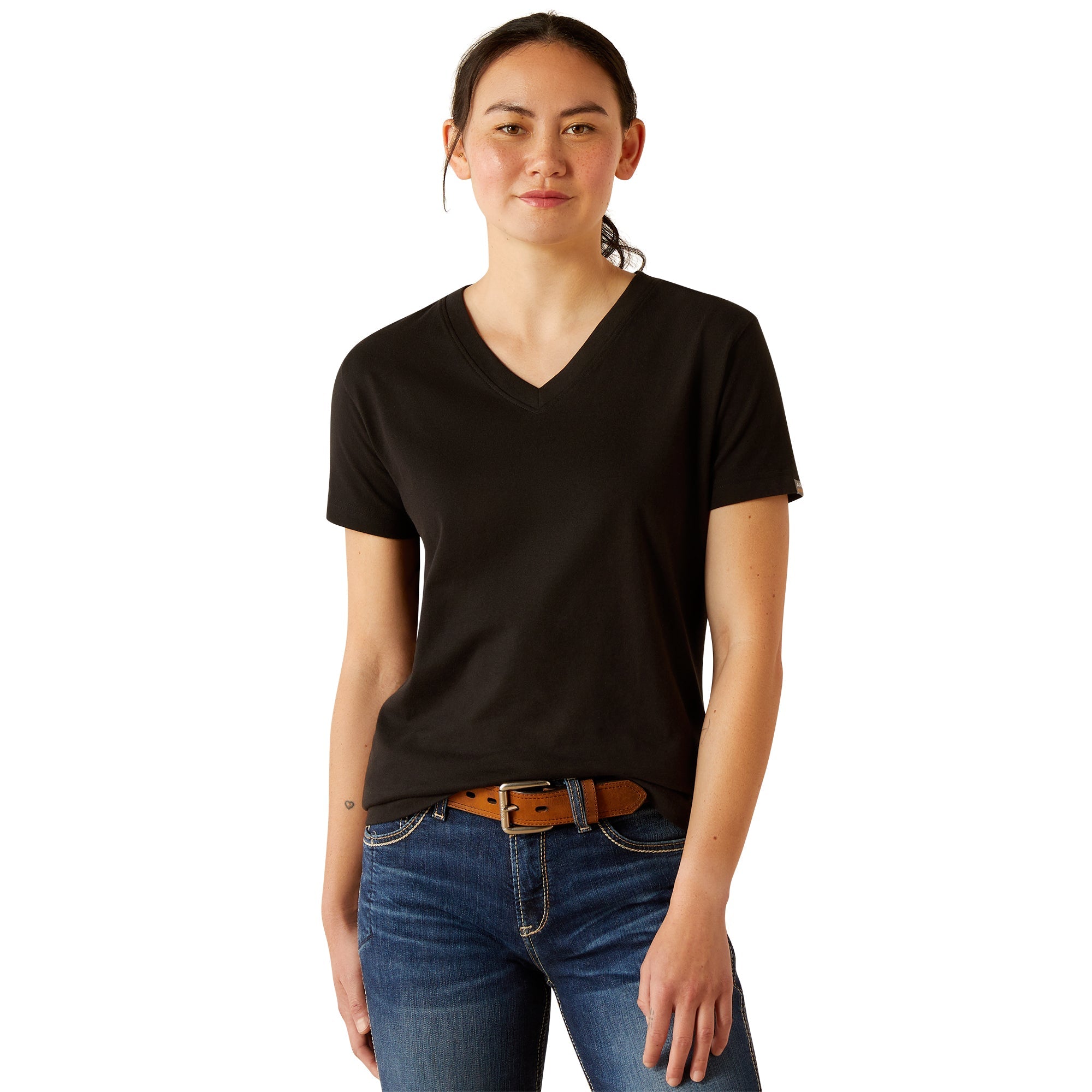 WMS Rebar Cotton Strong Standard V-Neck T-Shirt