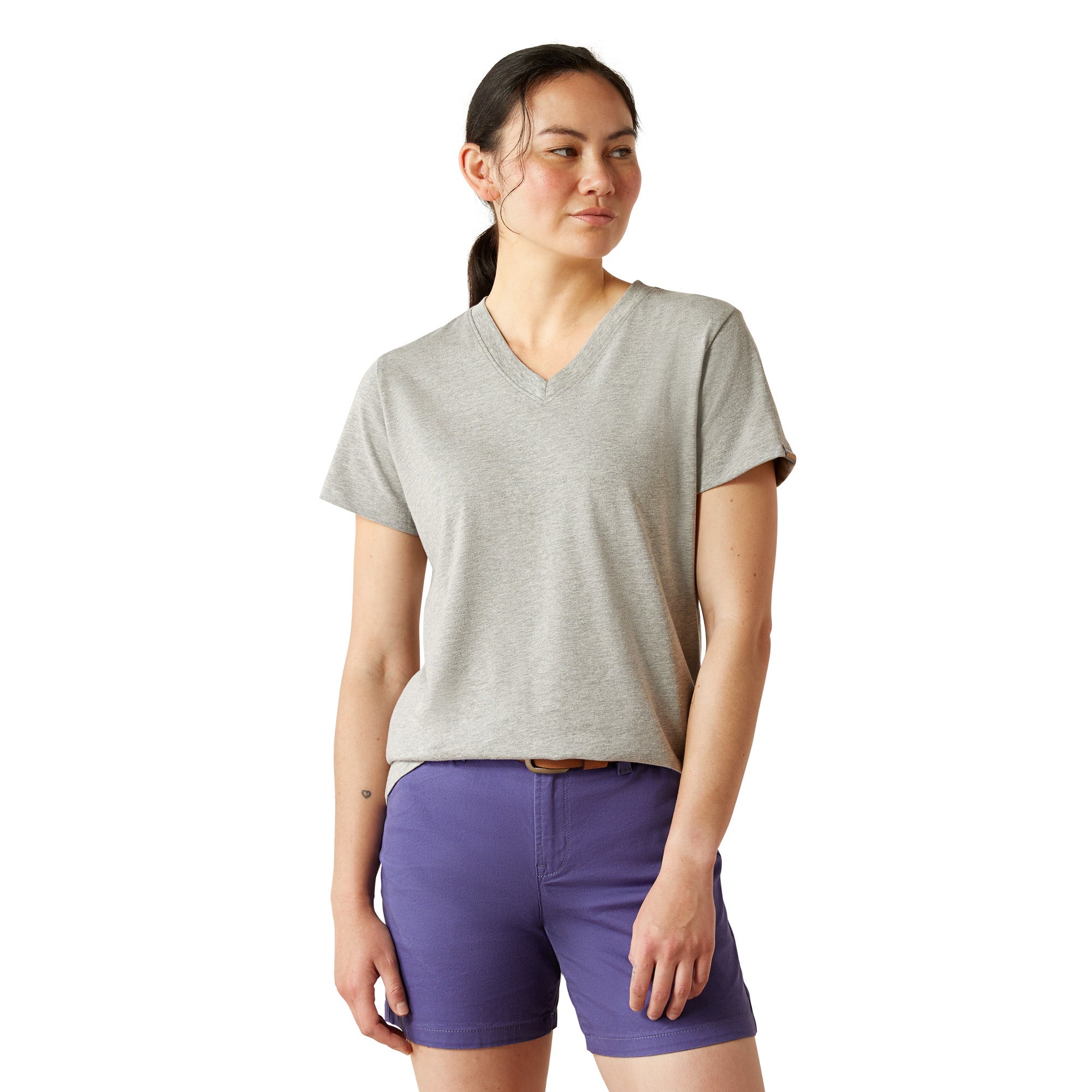 WMS Rebar Cotton Strong Standard V-Neck T-Shirt