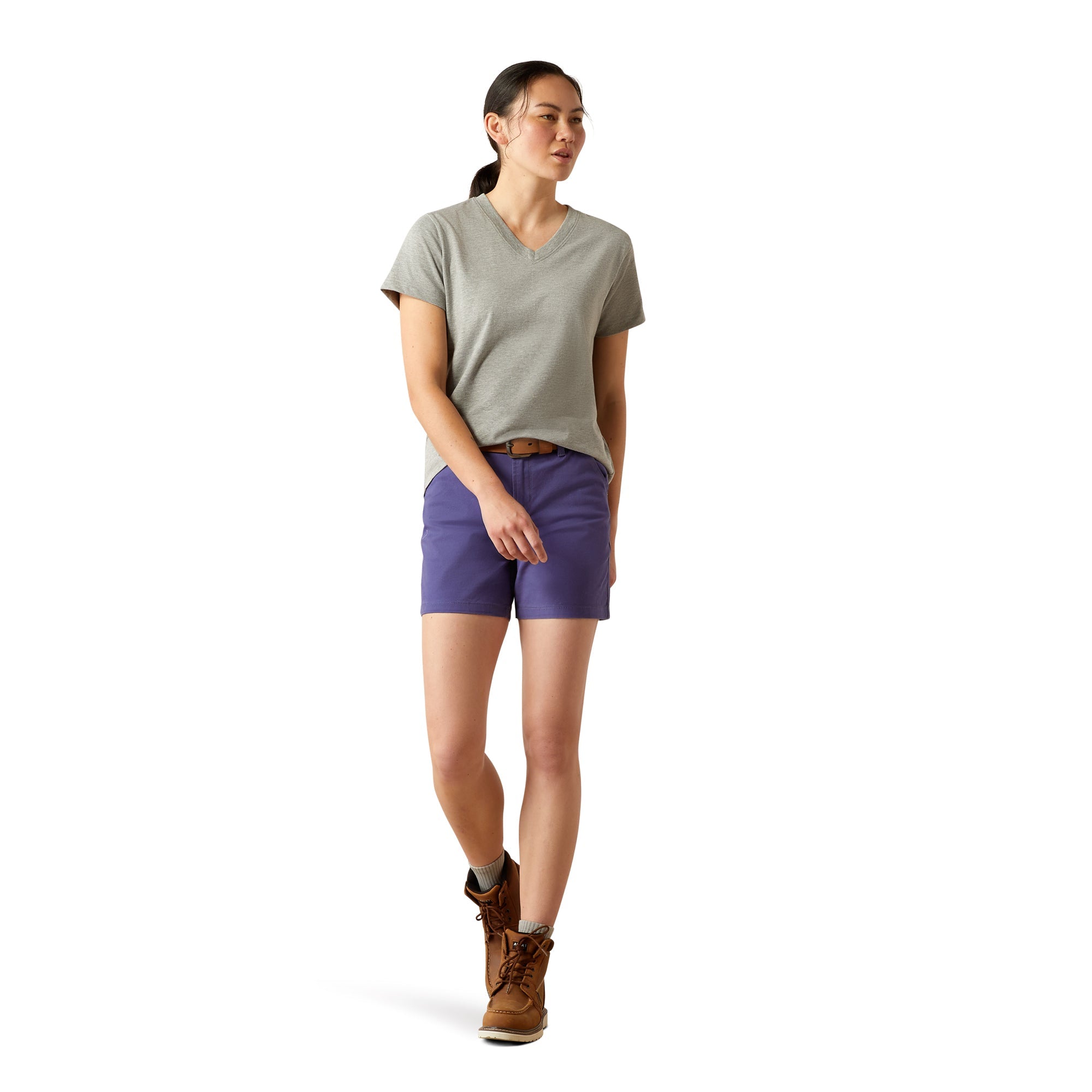 WMS Rebar Cotton Strong Standard V-Neck T-Shirt