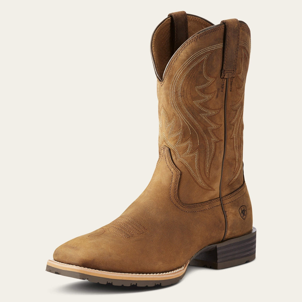 MNS Hybrid Rancher Wide Square Toe Cowboy Boot
