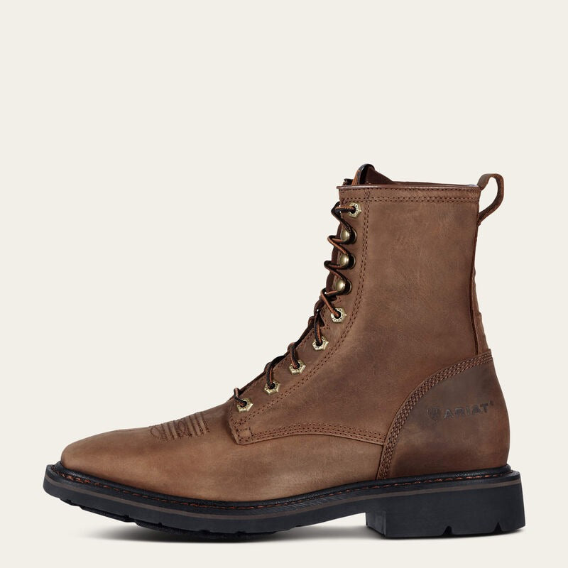 MNS Cascade 8" Wide Square Toe Work Boot
