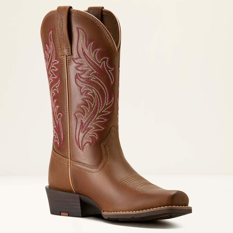 WMS Round Up Narrow Cutter Toe Western Boot