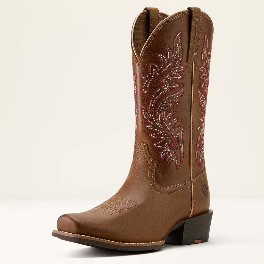 WMS Round Up Narrow Cutter Toe Western Boot