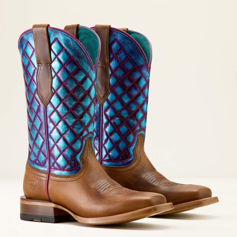 WMS Frontier Wittman Wide Square Toe Western Boot