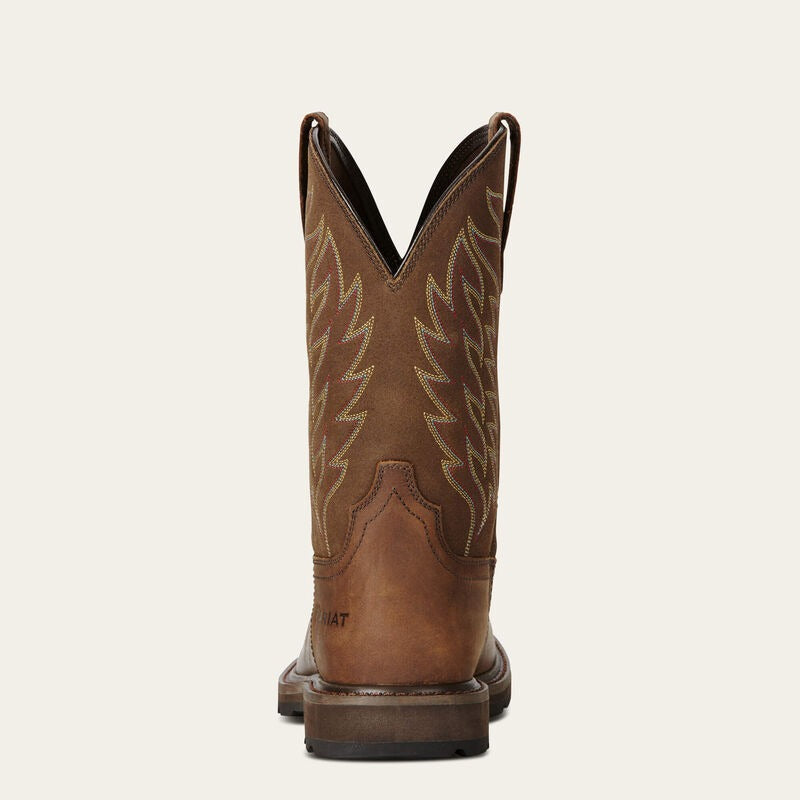 MNS Groundbreaker Wide Square Toe Steel Toe Work Boot