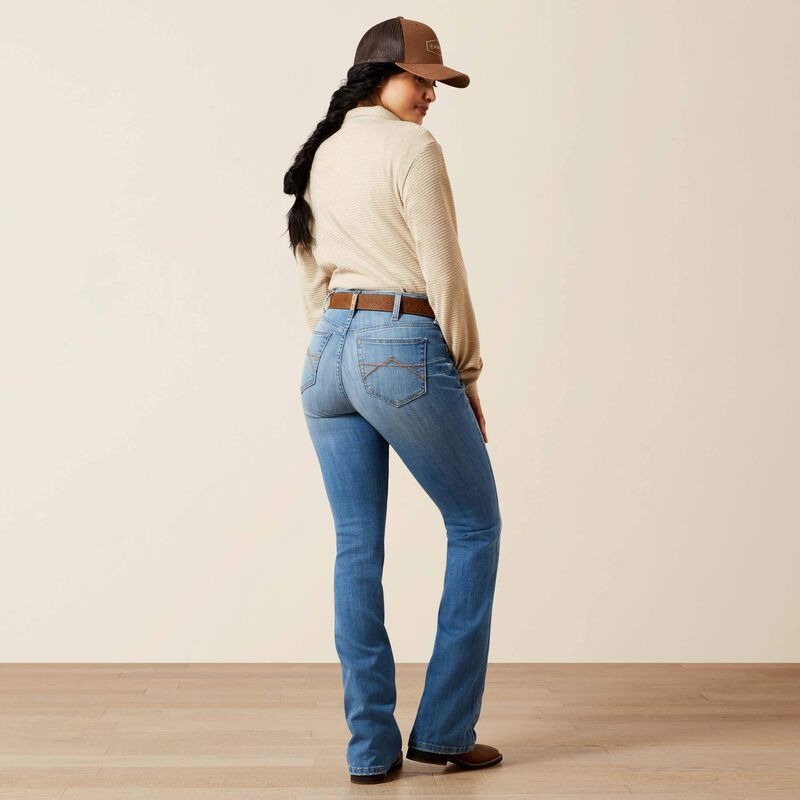 WMS High Rise Camellia Boot Cut Jean