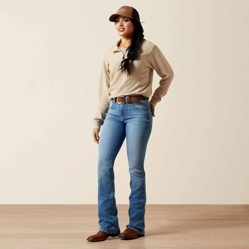 WMS High Rise Camellia Boot Cut Jean