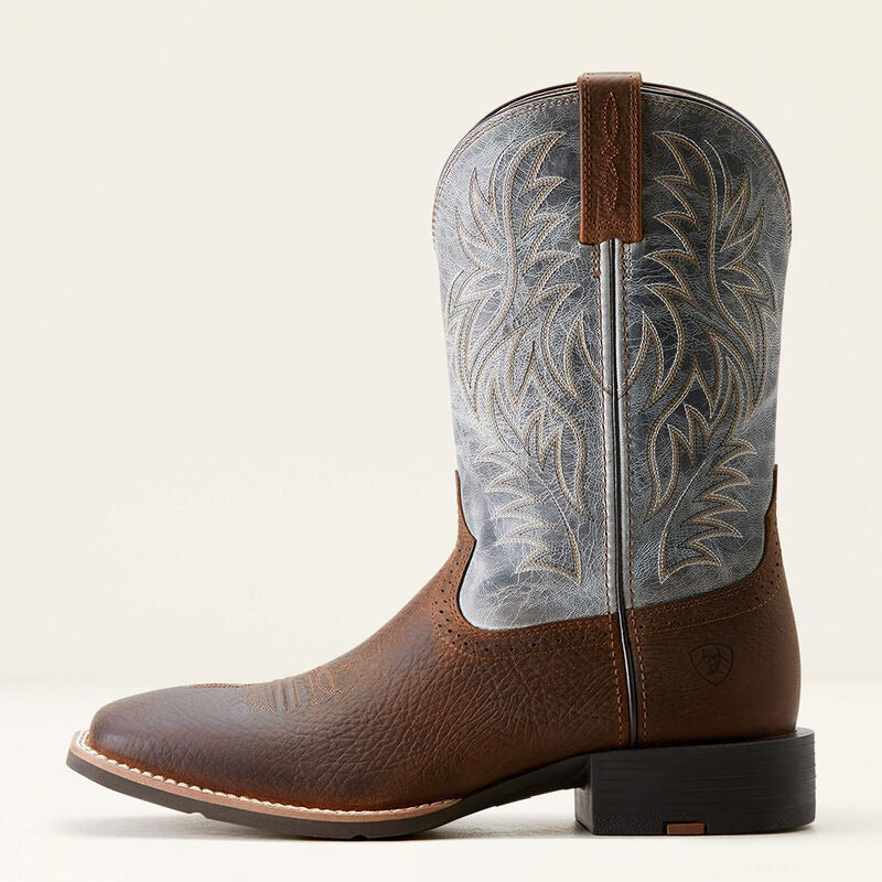 MNS Sport Western Wide Square Toe Cowboy Boot