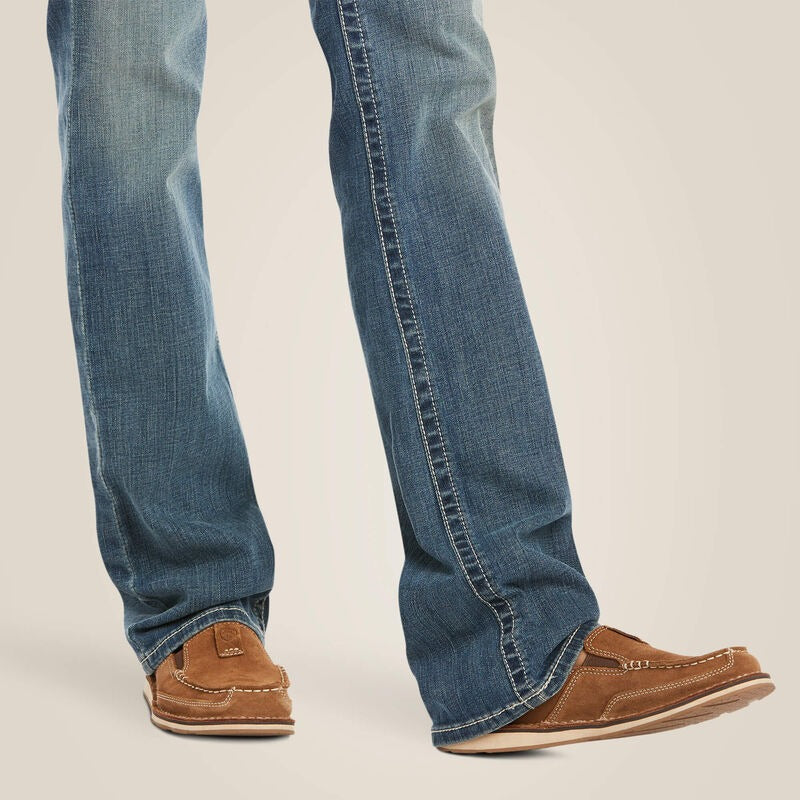 WMS R.E.A.L. Mid Rise Stretch Icon Stackable Straight Leg Jean