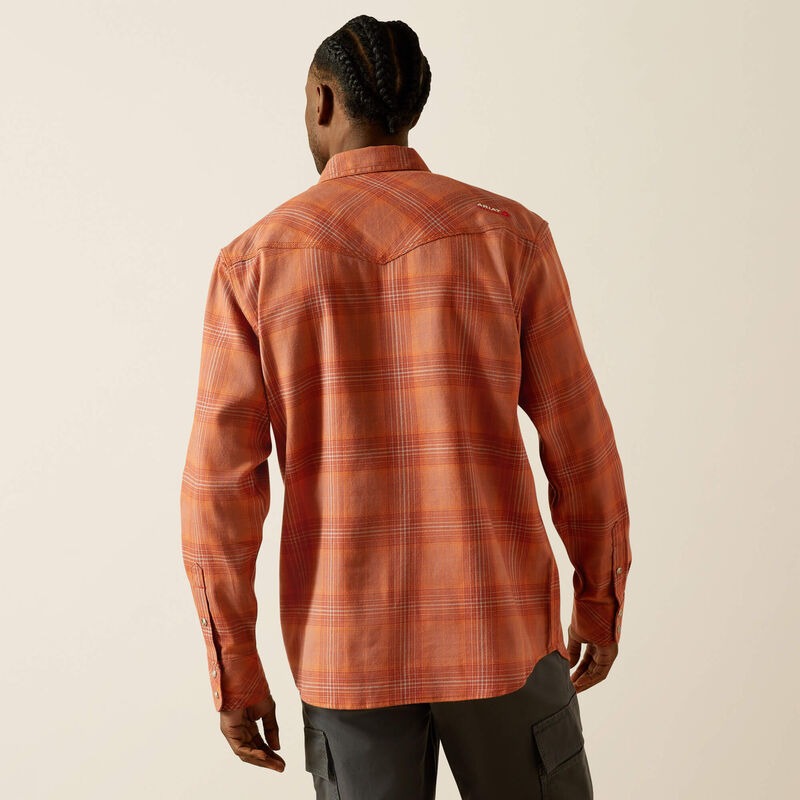 MNS FR Wayne Retro Fit Snap Work Shirt