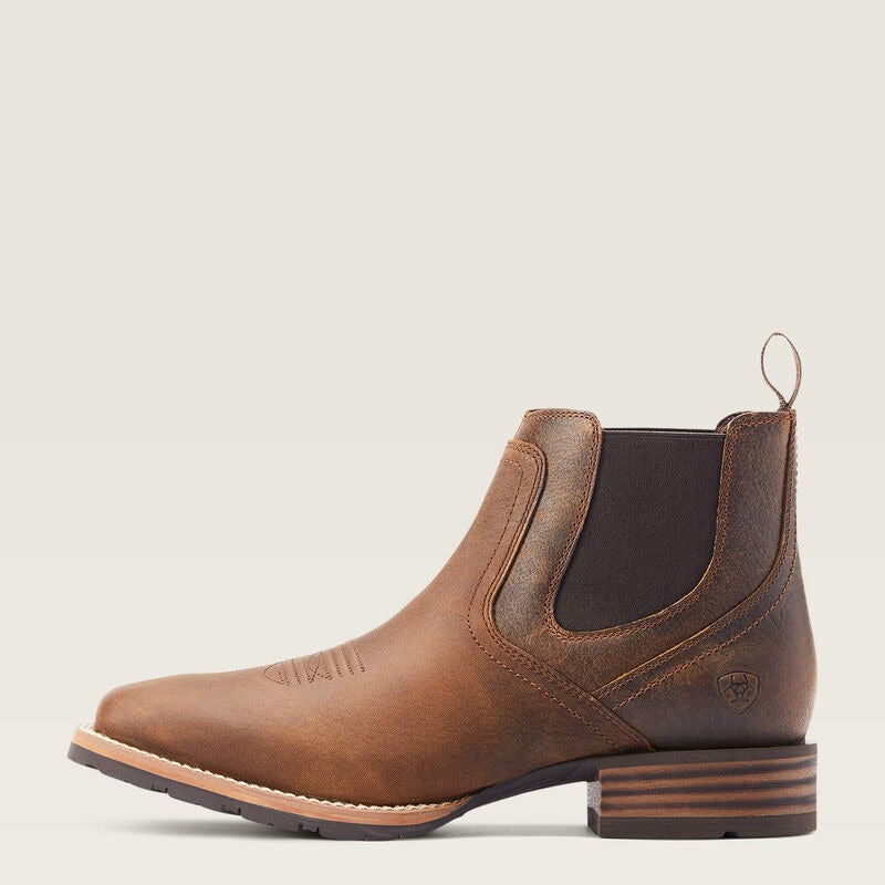 MNS Hybrid Low Boy Wide Square Toe Chelsea Boot