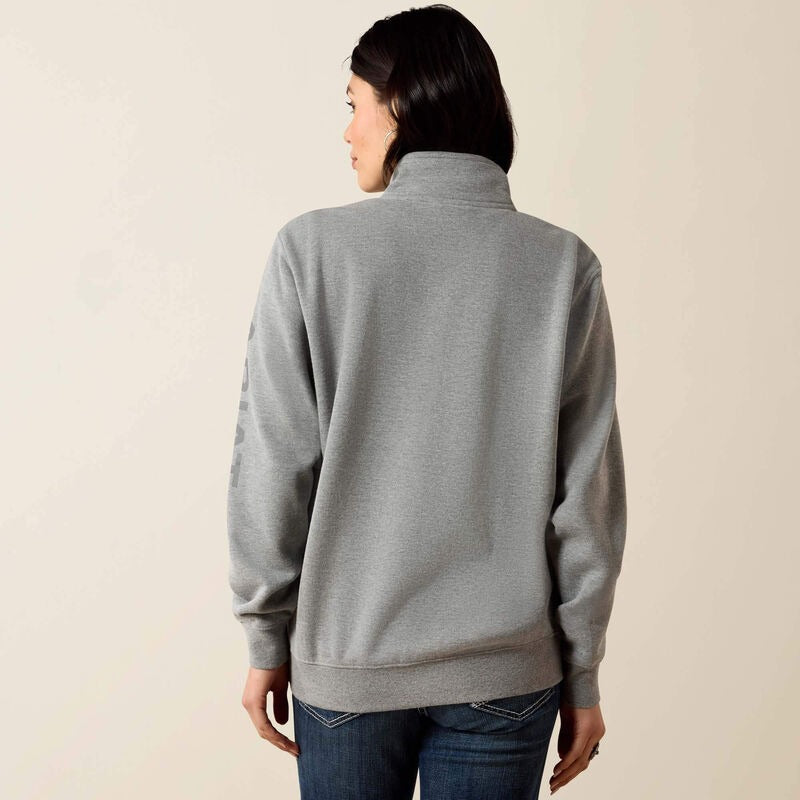 WMS Logo 1/2 Zip Sweatshirt