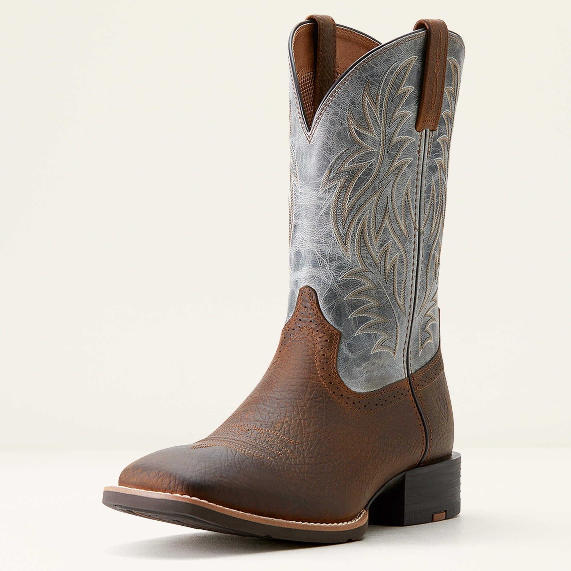 MNS Sport Western Wide Square Toe Cowboy Boot