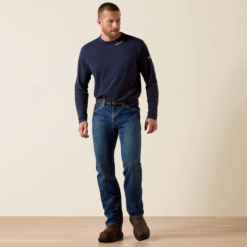 MNS FR M4 Relaxed Basic Boot Cut Jean