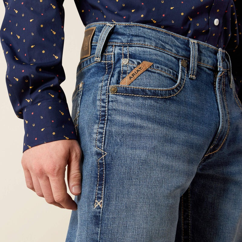 MNS M5 Straight Calico Straight Leg Jean