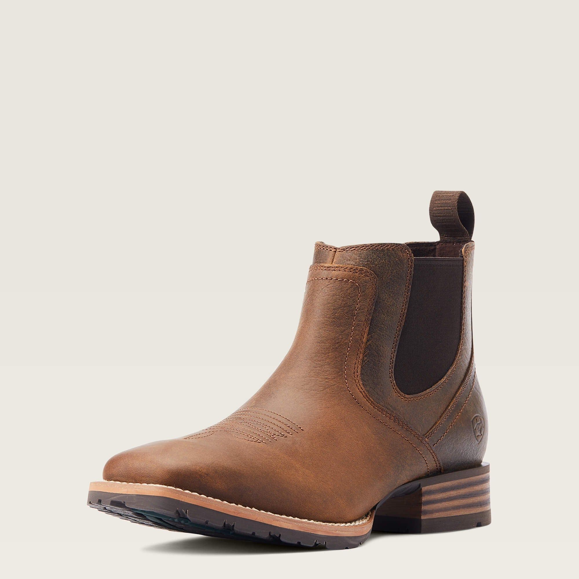 MNS Hybrid Low Boy Wide Square Toe Chelsea Boot