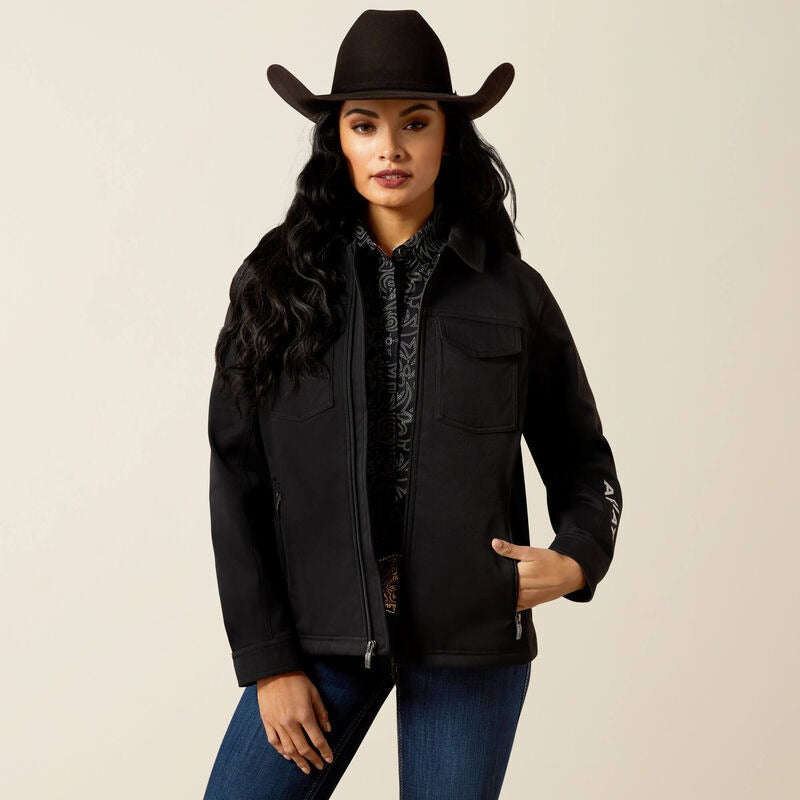 WMS Ariat Logo Softshell Vest