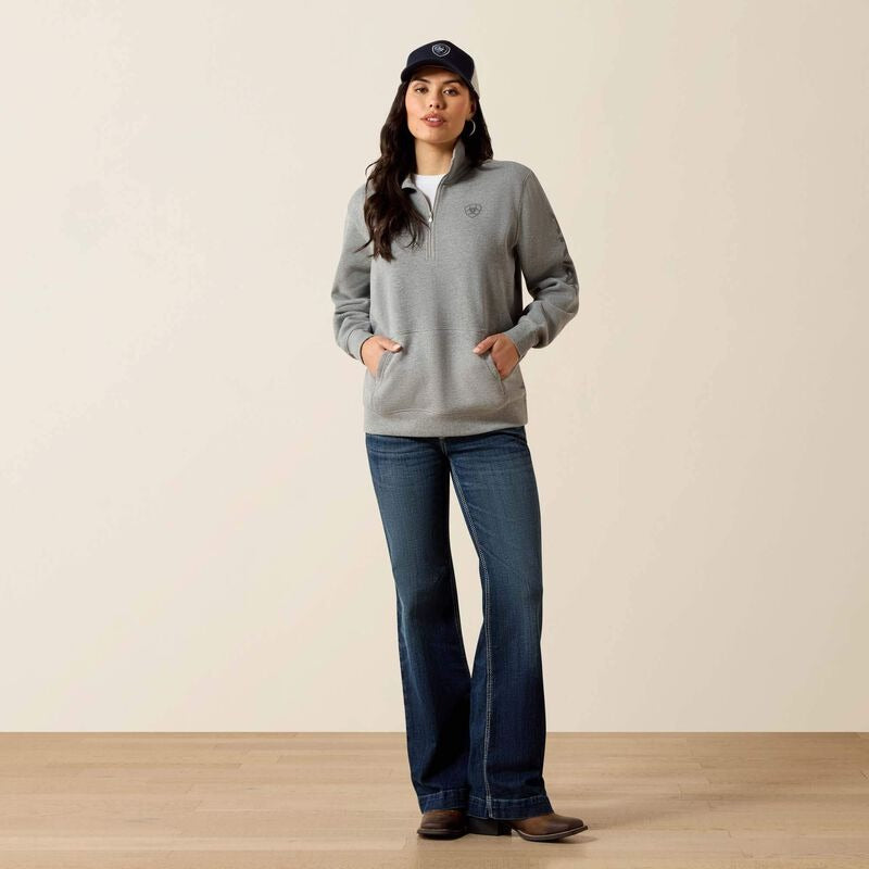 WMS Logo 1/2 Zip Sweatshirt