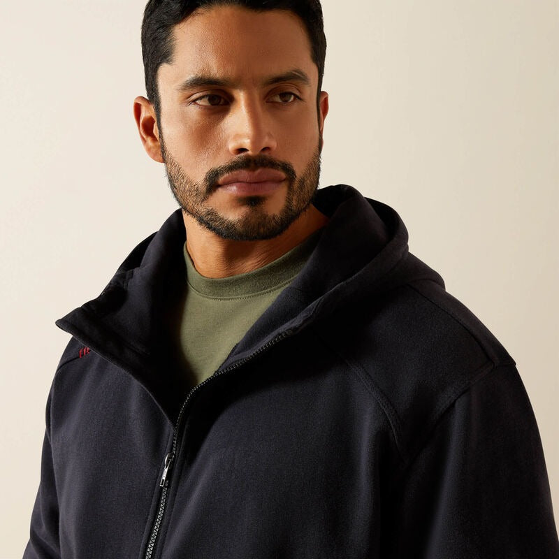 MNS FR DuraStretch Heavyweight Fleece Full Zip Hoodie
