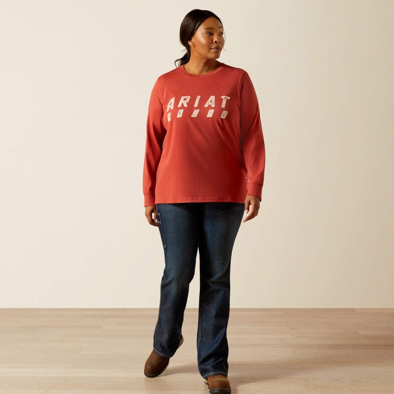 WMS Rebar Cotton Strong Logo T-Shirt