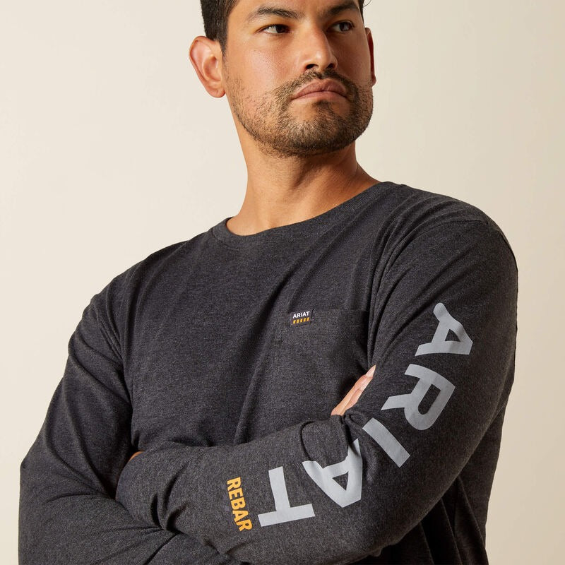 MNS Rebar Cotton Strong Standard Logo Pocket T-Shirt