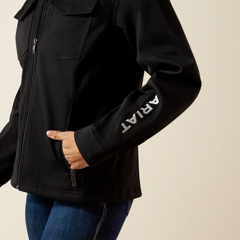 WMS Ariat Logo Softshell Vest