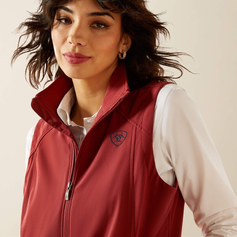 WMS Ariat Logo Softshell Vest