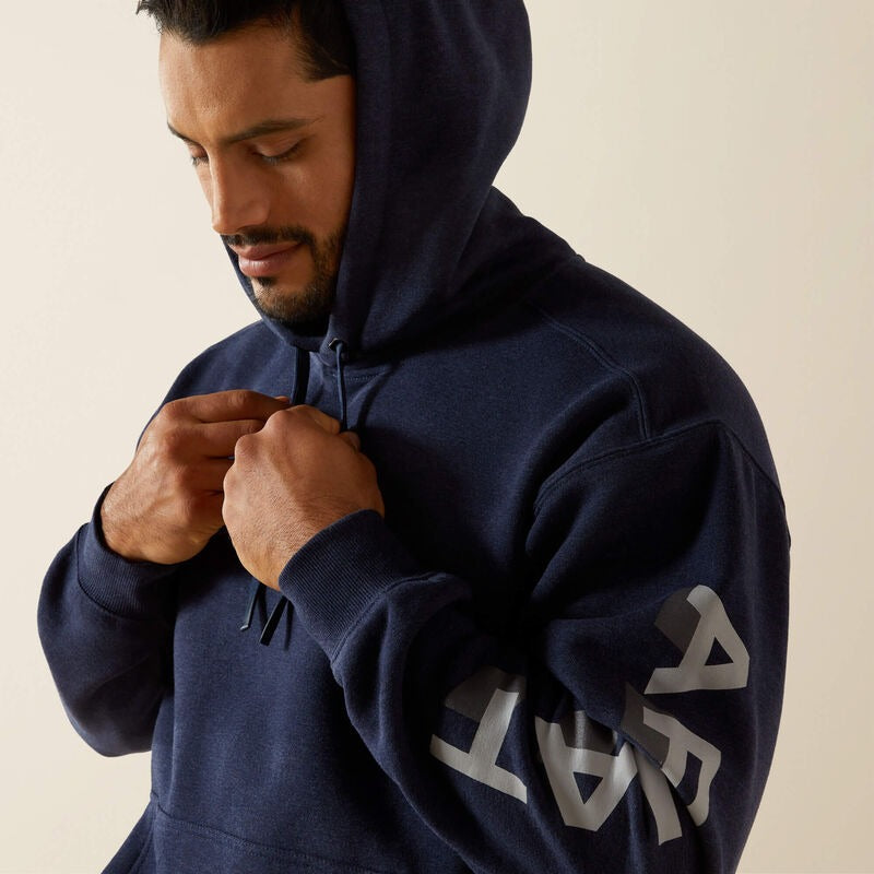 MNS Rebar Lightweight Logo Hoodie