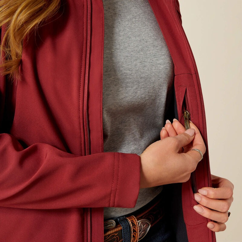 WMS Ariat Logo Softshell Jacket