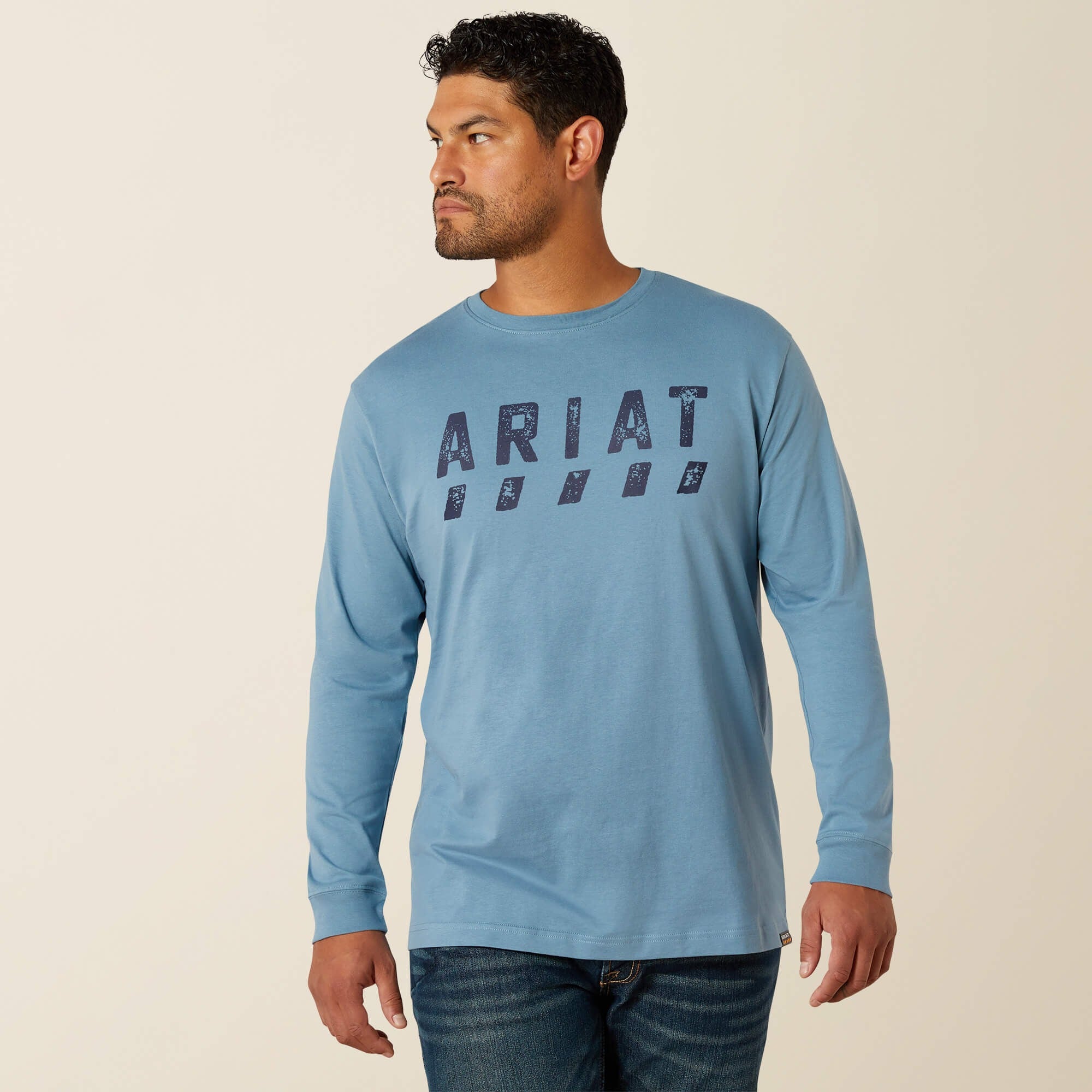 MNS Rebar Cotton Strong Logo T-Shirt