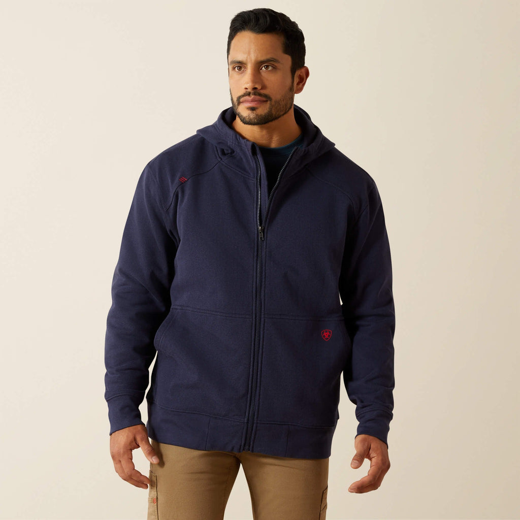 MNS FR DuraStretch Heavyweight Fleece Full Zip Hoodie