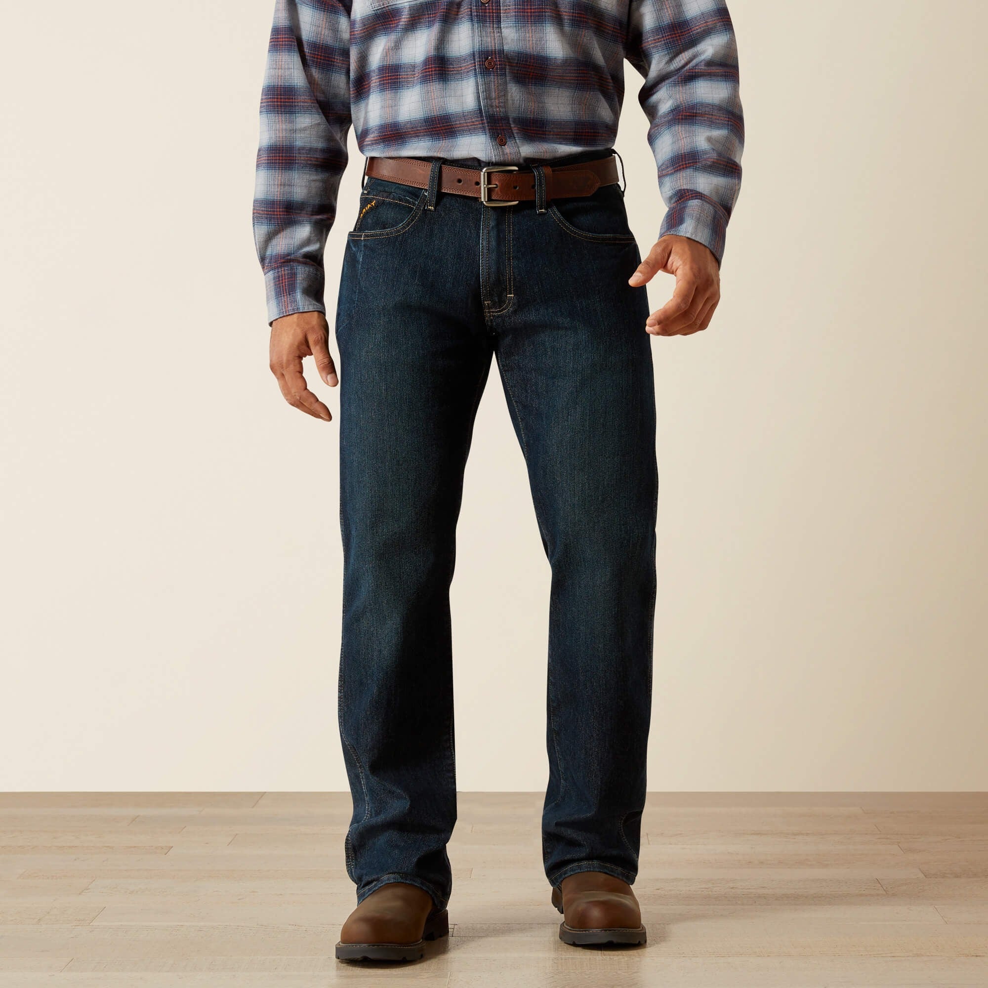 MNS Rebar M5 Straight DuraStretch Basic Stackable Straight Leg Jean